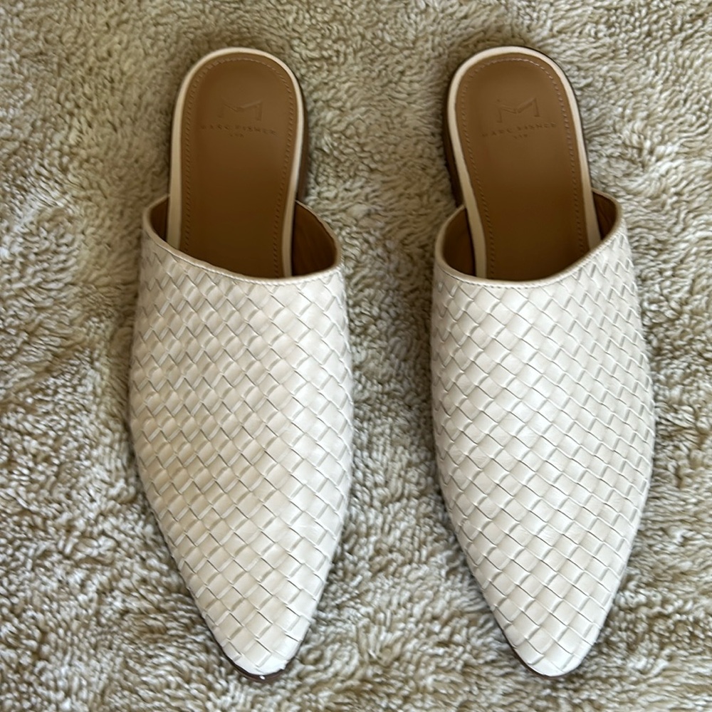 Brand new Marc Fisher pointy toe slippers.